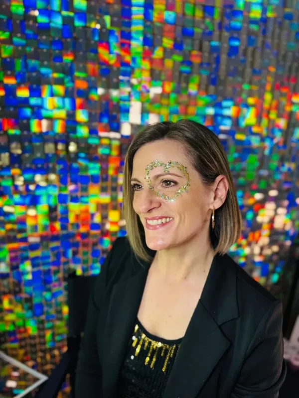 Glitzerbar fertiger Look Heart